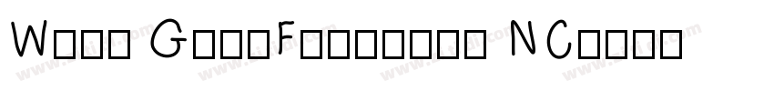 Wyue GutiFangsong NC字体转换